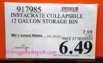 Costco Sale Price: Greenmade InstaCrate Collapsible 12-Gallon Storage Bin