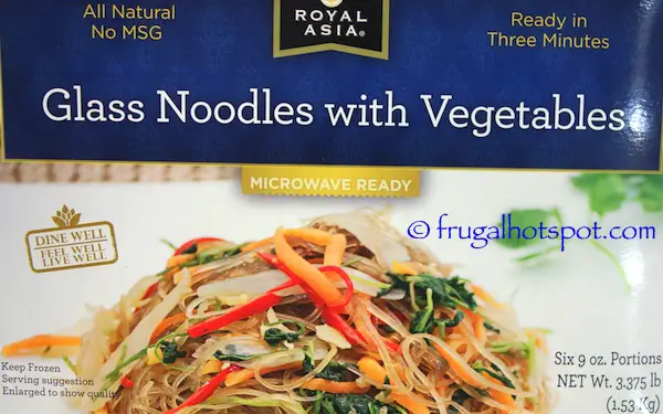 Royal Asia Glass Noodles with Vegetables Costco | Frugal Hotspot