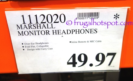 Marshall Monitor Headphones Costco Price | Frugal Hotspot