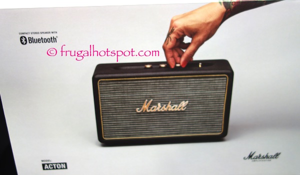 Marshall Acton Bluetooth Speaker Costco | Frugal Hotspot