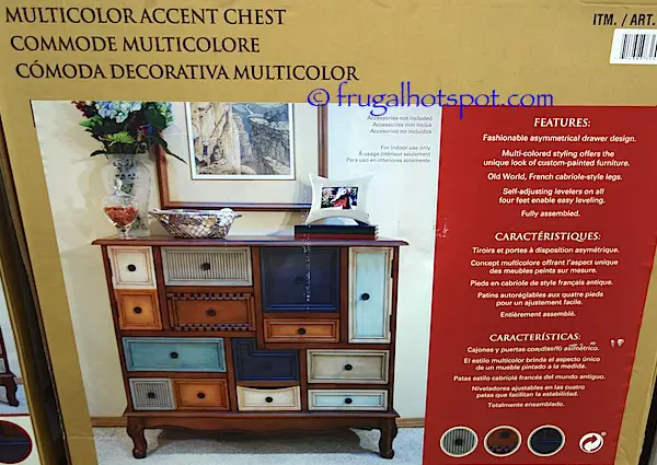 Stein World MultiColor Accent Chest Costco | Frugal Hotspot