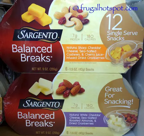 Sargento Balanced Breaks Costco | Frugal Hotspot