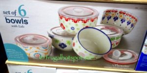 Signature Housewares Gypsy Bowls 6-Piece Set Costco | Frugal Hotspot