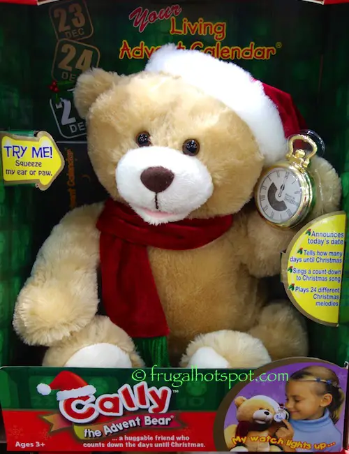 Cally the Advent Bear Costco | Frugal Hotspot