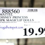 Disney Frozen and Princess Magi Clip Doll 8-pack Costco Price | Frugal Hotspot