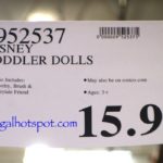 Disney Toddler Doll Bell, Elsa, Anna, Rapunzel, Cinderella, OR Ariel Costco Price | Frugal Hotspot