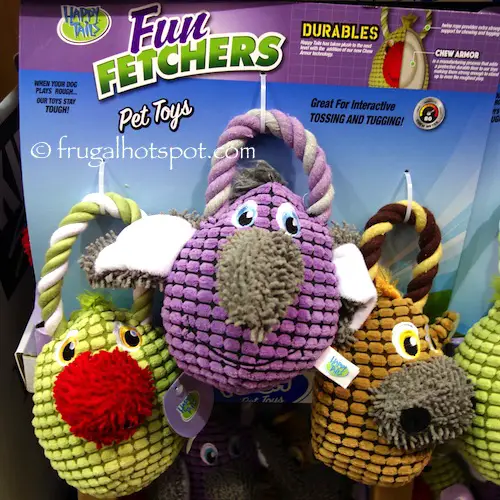 Happy Tails Fun Fetchers Pet Toys 3-Piece Costco | Frugal Hotspot