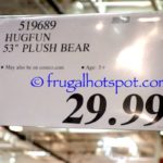 Hugfun 53" Plush Bear Costco Price | Frugal Hotspot