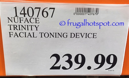 NūFACE Trinity Pro Facial Toning Kit Costco Price | Frugal Hotspot