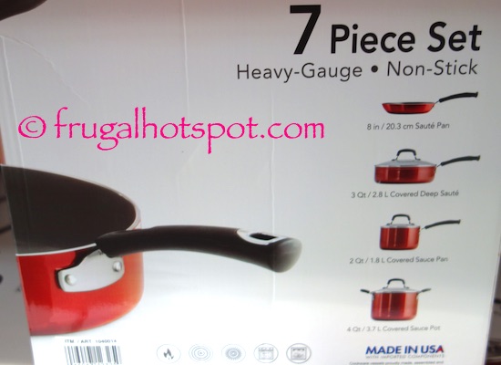 Tramontina 7-Piece Aluminum Cookware Set Costco | Frugal Hotspot