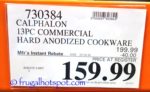 Costco Sale Price: Calphalon Commercial Nonstick 13-Piece Cookware Set