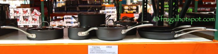 Calphalon Commercial Nonstick 13-Piece Cookware Set at Costco