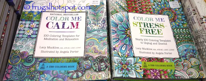 Color Me Zen Coloring Book Costco | Frugal Hotspot