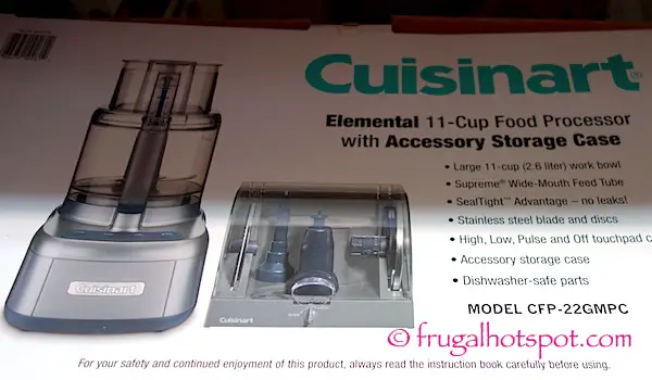 Cuisinart Elemental 11-Cup Food Processor Costco | Frugal Hotspot