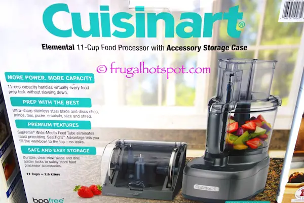 Cuisinart Elemental 11-Cup Food Processor Costco | Frugal Hotspot