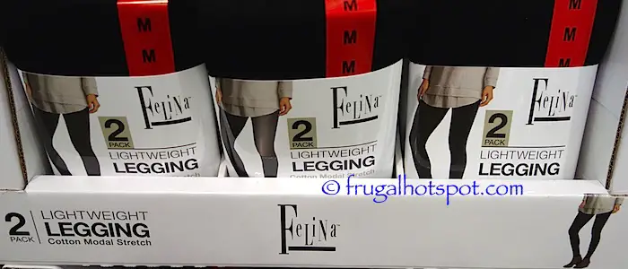 Felina Ladies Lightweight Legging 2-Pack Costco | Frugal Hotspot