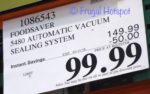 FoodSaver 5480 Automatic Vacuum Sealing System. Costco Price