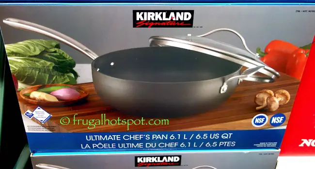 Kirkland Signature Ultimate Chef's Pan 6.5 Quart Costco | Frugal Hotspot