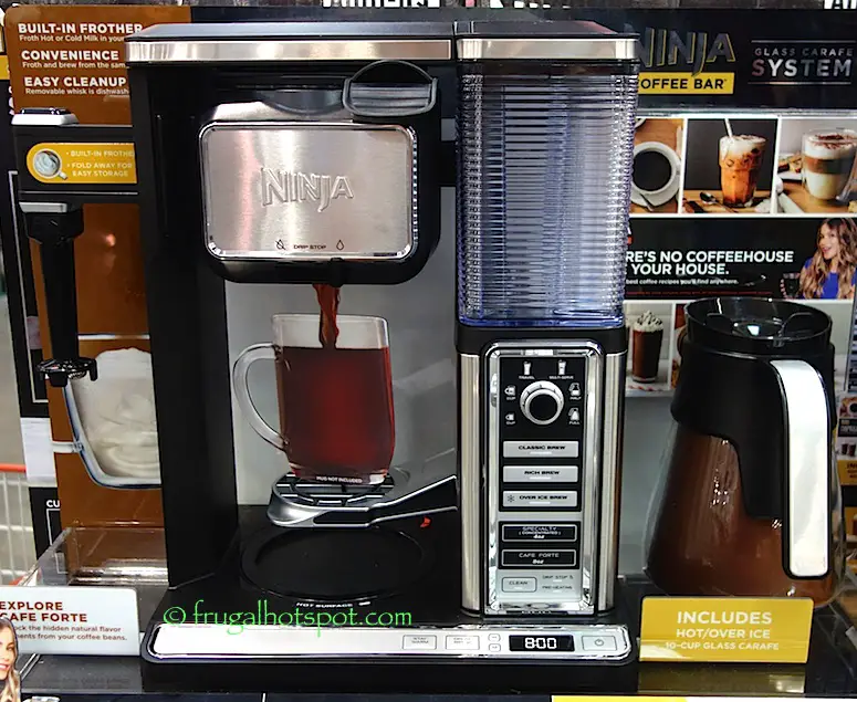 Ninja Coffee Bar Glass Carafe System Costco | Frugal Hotspot