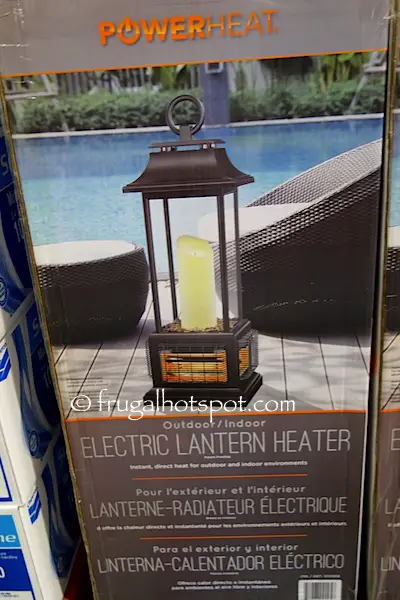 PowerHeat Tabletop Electric Lantern Heater Costco | Frugal Hotspot