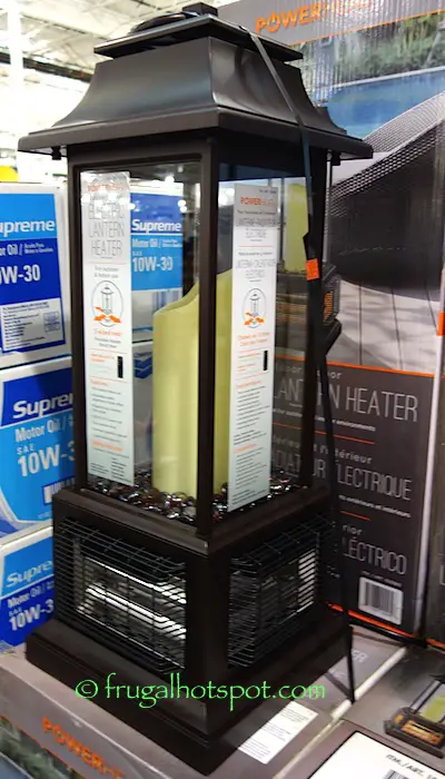 PowerHeat Tabletop Electric Lantern Heater Costco | Frugal Hotspot