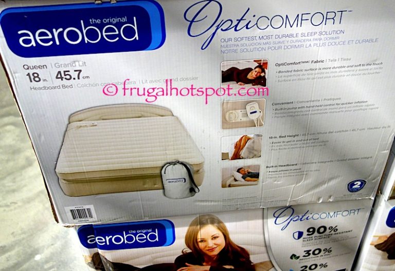 Costco Sale Aerobed Queen Airbed with Headboard 99.99