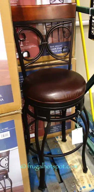 American Heritage Swivel Bar Height Barstool Costco | Frugal Hotspot