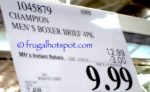 Costco Sale Price: Champion Men's Boxer Brief 4-Pack Costco Sale Price: Champion Men's Boxer Brief 4-Pack