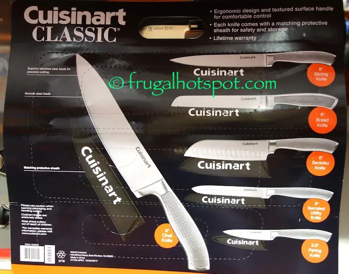 Cuisinart Graphix 6-Pc German Steel Knife Set Costco | Frugal Hotspot