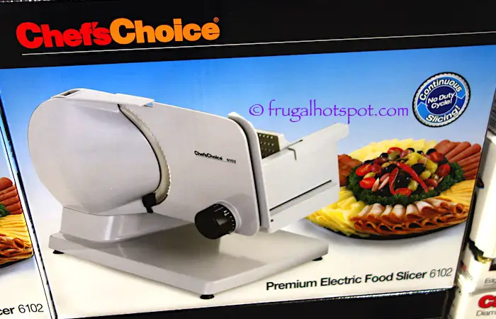 Chef's Choice Premium Electric Food Slicer Costco | Frugal Hotspot