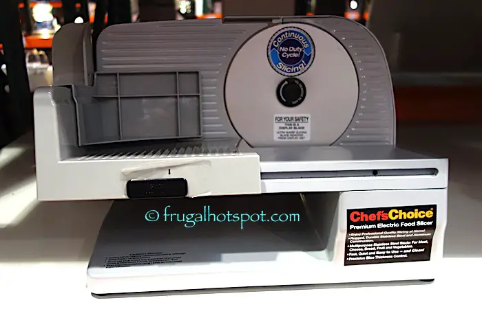 Chef's Choice Premium Electric Food Slicer Costco | Frugal Hotspot