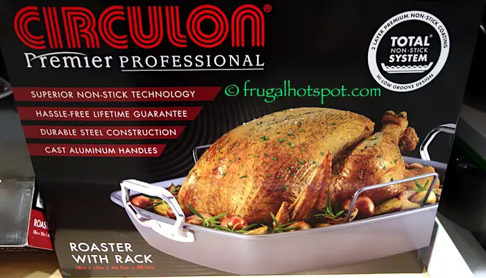 Circulon Premier Professional Roaster with Rack Costco | Frugal Hotspot