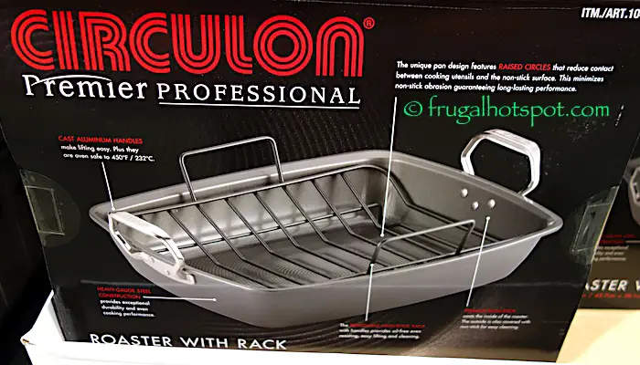 Circulon Premier Professional Roaster with Rack Costco | Frugal Hotspot