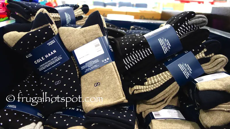 Cole Haan Ladies Roll Top Crew Socks 4-Pairs Costco | Frugal Hotspot