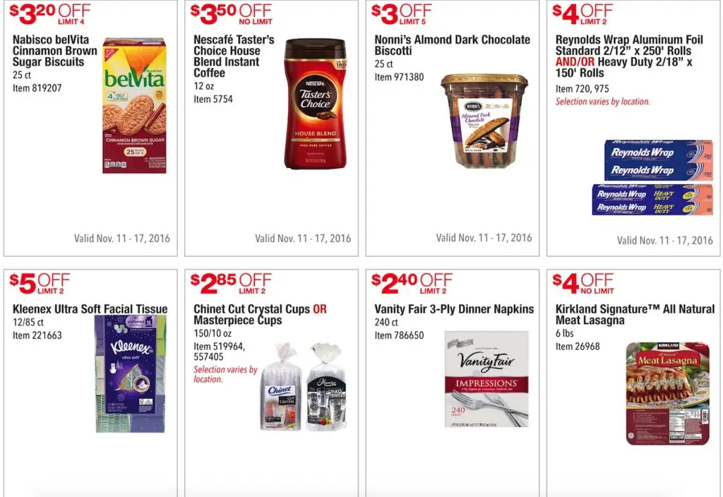 Costco Pre-Black Friday Sale: November 11 – 17, 2016. Prices Listed - What Time Costco Opens On Black Friday 2016