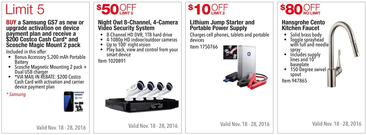 Costco Pre-Black Friday Holiday Sale: November 18 - 28, 2016. Prices Listed. | Frugal Hotspot | Page 11