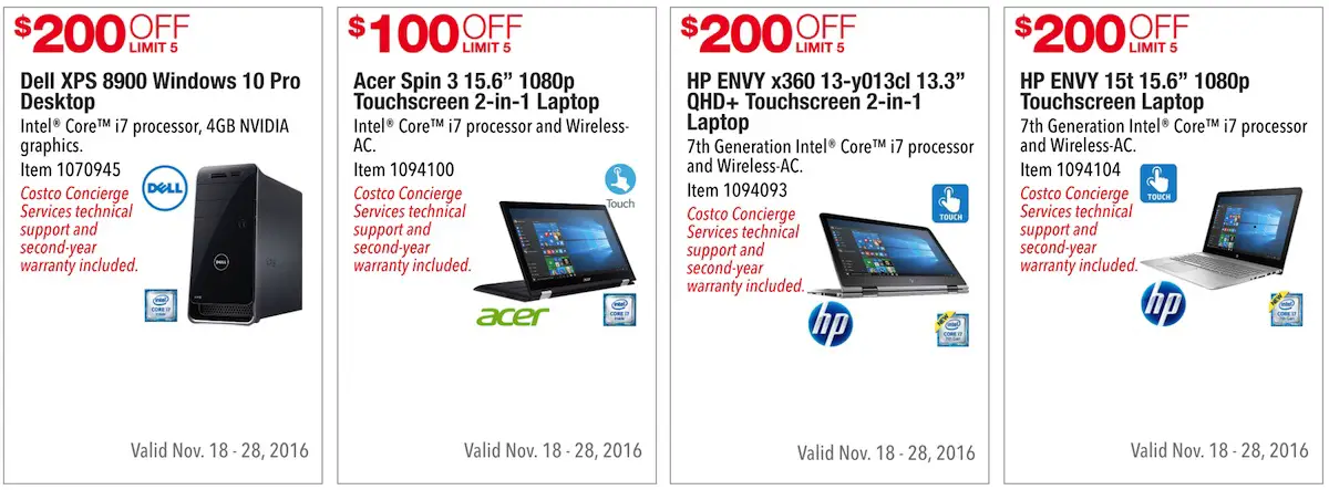 Costco Pre-Black Friday Holiday Sale: November 18 - 28, 2016. Prices Listed. | Frugal Hotspot | Page 8