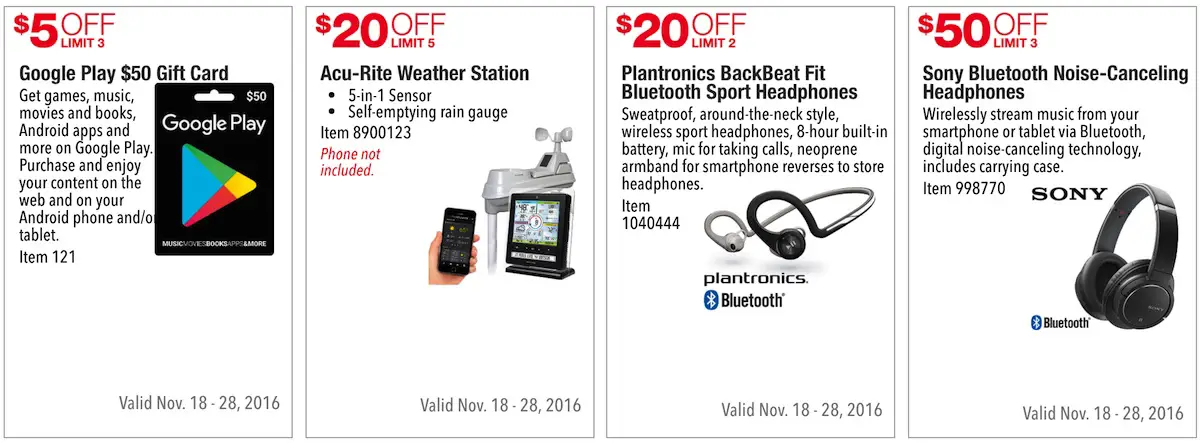 Costco Pre-Black Friday Holiday Sale: November 18 - 28, 2016. Prices Listed. | Frugal Hotspot | Page 9