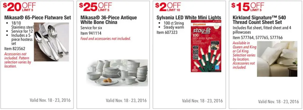 Costco Pre-Black Friday Holiday Sale: November 18 - 23, 2016. Prices Listed. | Frugal Hotspot | Page 2