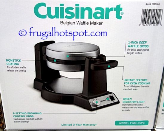 Cuisinart Belgian Waffle Maker at Costco 