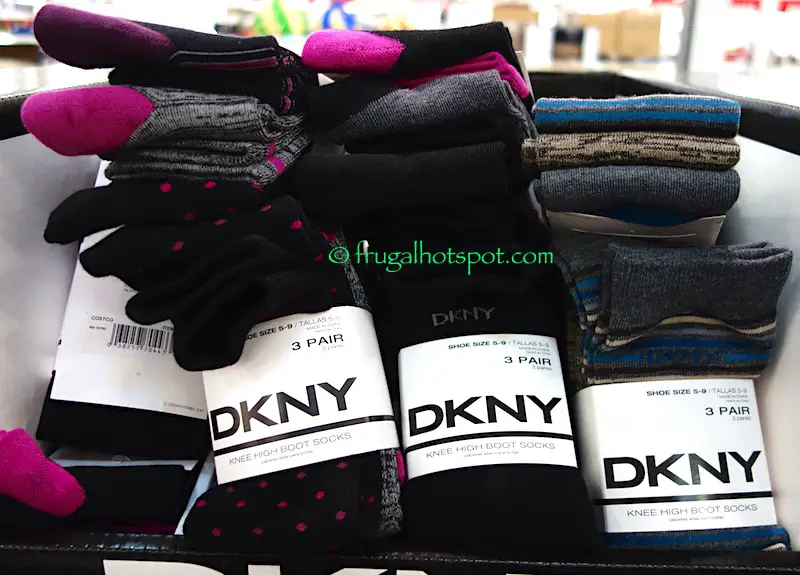 DKNY Ladies Knee High Boot Socks 3-Pairs Costco | Frugal Hotspot