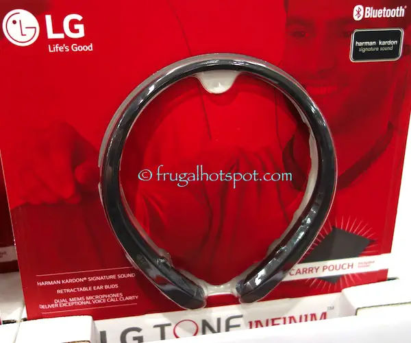 LG Bluetooth Tone Infinim Wireless Stereo Headset Costco | Frugal Hotspot