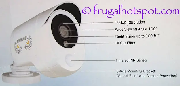 Night Owl HD Video Security DVR + 8 Cameras Costco | Frugal Hotspot