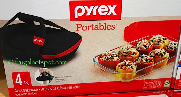 Pyrex Portables 4-Piece Set Costco | Frugal Hotspot
