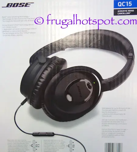 Bose QuietComfort15 Acoustic Noise Cancelling Headphones