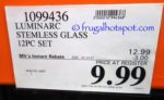 Luminarc Stemless Glass Tumblers 12-Piece Costco Sale Price