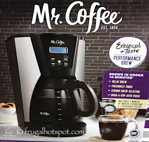 Mr. Coffee 12-Cup Coffee Maker Costco | Frugal Hotspot