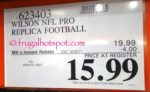 Costco Sale Price: Wilson NFL Pro "The Duke" Replica Football