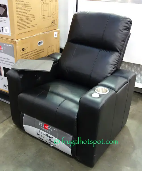 Pulaski Furniture Leather Home Theater Power Recliner Costco | Frugal Hotspot