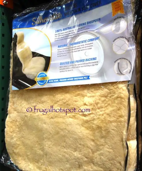 Eurow Silhouette Sideless Sheepskin Seat Cover at Costco Eurow Silhouette Sideless Sheepskin Seat Cover at Costco
